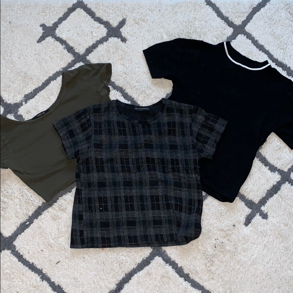 Cropped top set